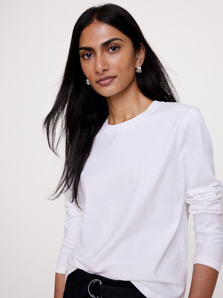 Vintage Cotton Long-Sleeve T-Shirt