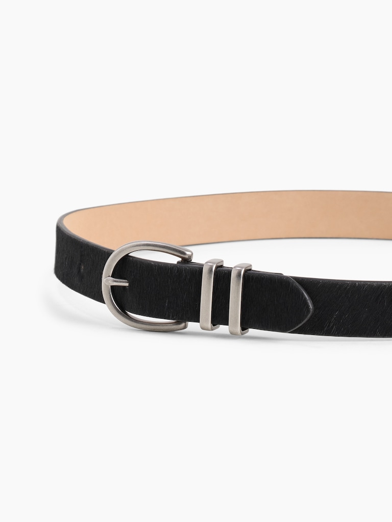 Calf Hair Belt