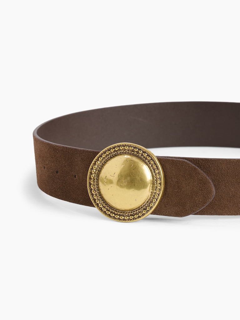 Suede Western Belt