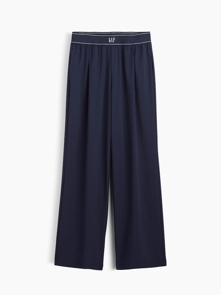 GapFit Pleated Easy Logo Pants