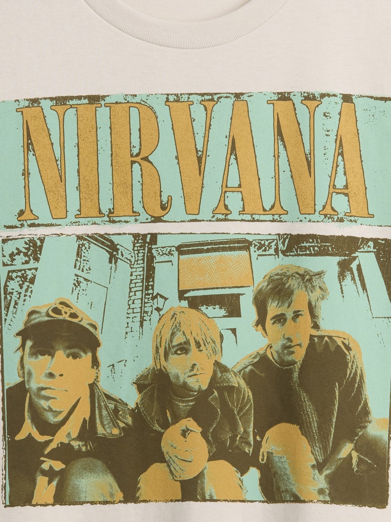Nirvana Everyday Soft Relaxed Graphic T-Shirt