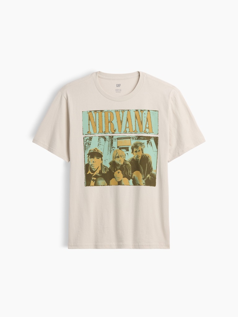 Nirvana Everyday Soft Relaxed Graphic T-Shirt