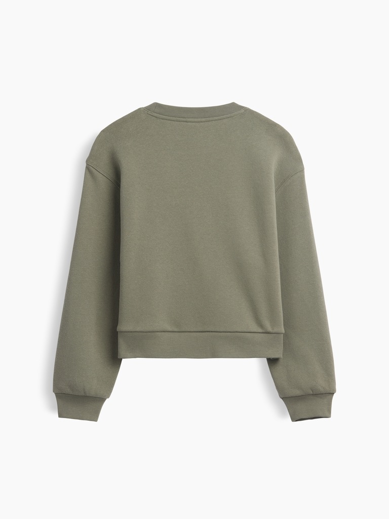 Kids Relaxed Wedge Crewneck Sweatshirt