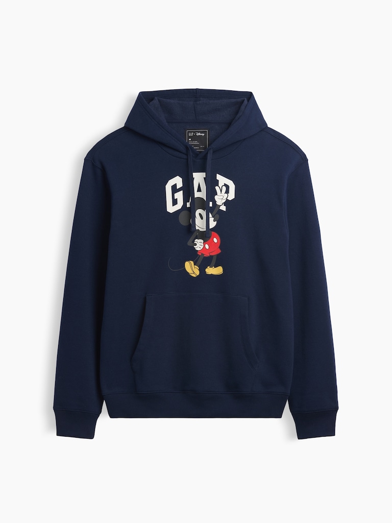 Gap × Disney Mickey Mouse Relaxed Logo Hoodie