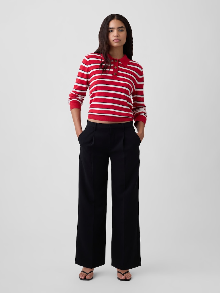 100% Recycled Easy Crepe Trousers