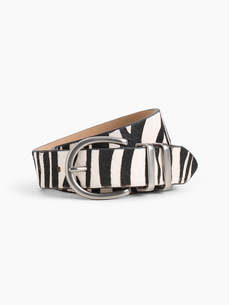 Calf Hair Belt