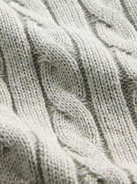 Kids 100% Cotton Cable-Knit Sweater Skort