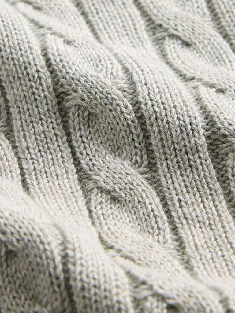 Kids Cable-Knit Sweater Skort