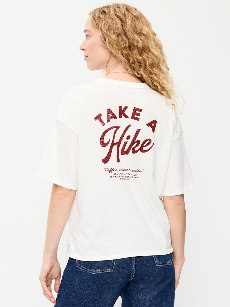 Crew-Neck Graphic T-Shirt