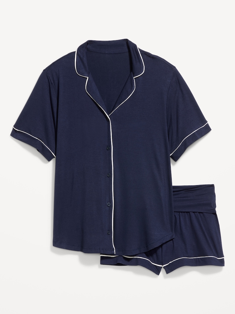 Maternity Classic Pajama Short Set