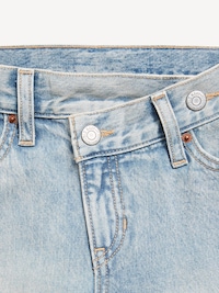 Super Baggy Crossover Wide-Leg Jeans for Girls