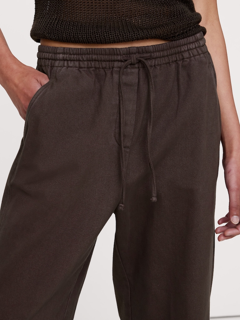 The Getaway Straight-Leg Pant in Cotton