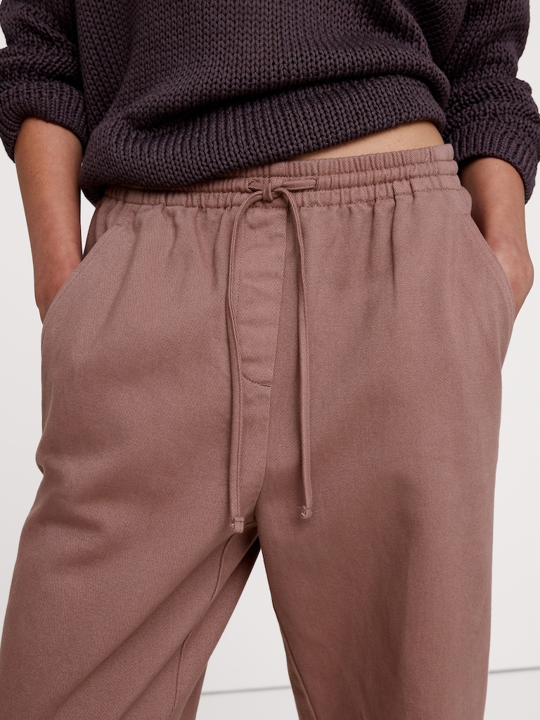 The Getaway Straight-Leg Pant in Cotton