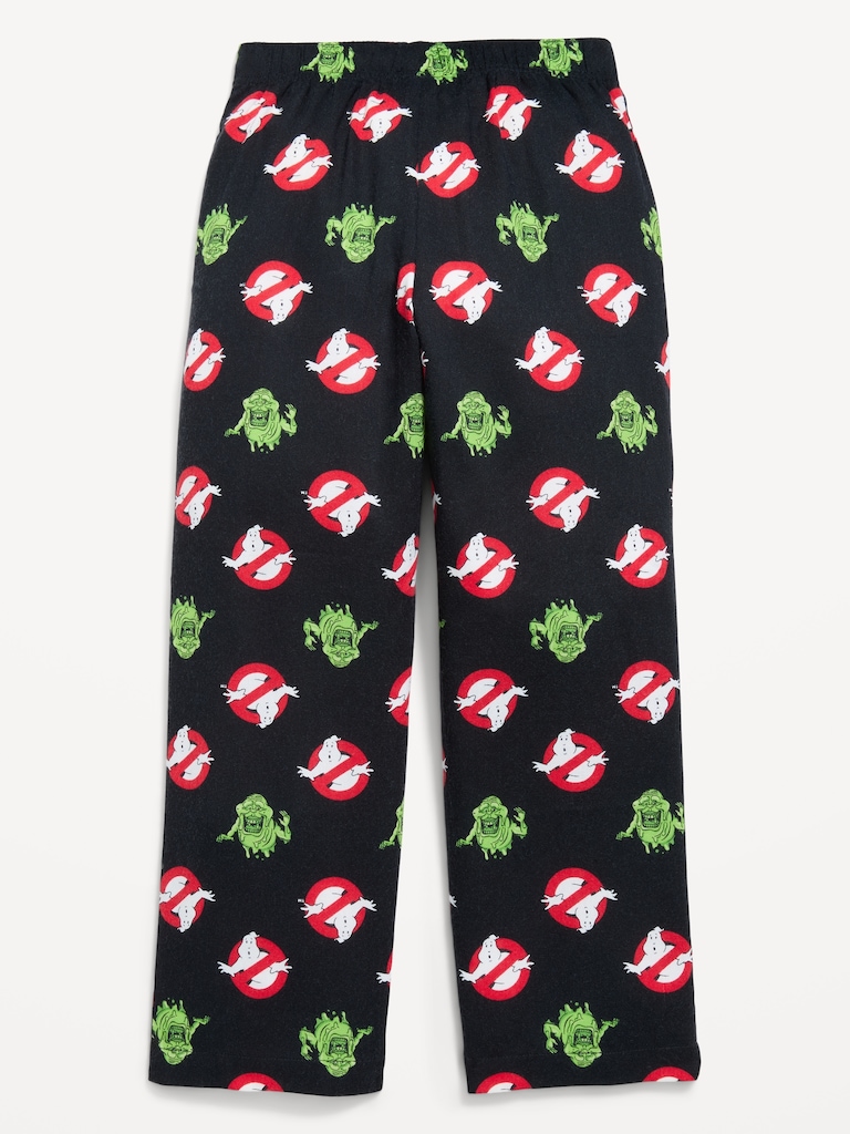 Ghostbusters™ Gender-Neutral Flannel Pajama Pants for Kids