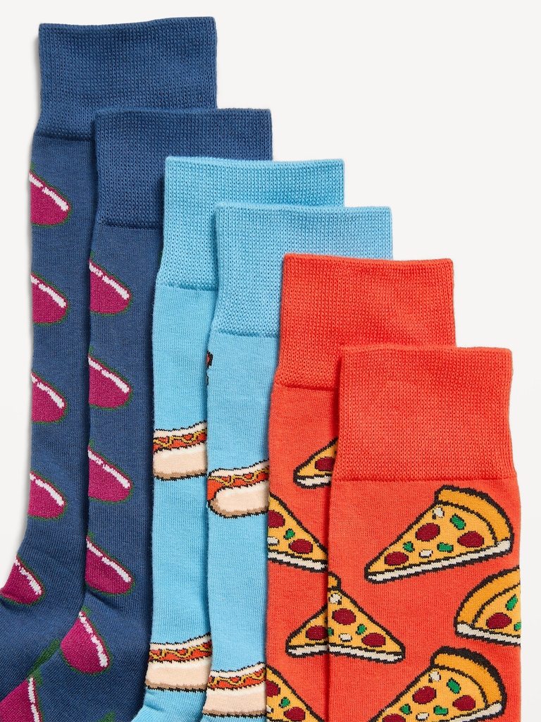 Novelty Socks 3-Pack for Men