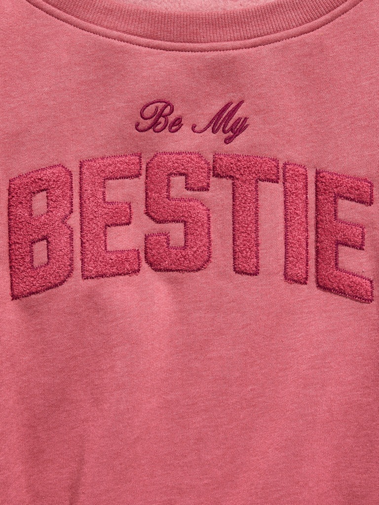 Off-Shoulder Sweatshirt for Girls
