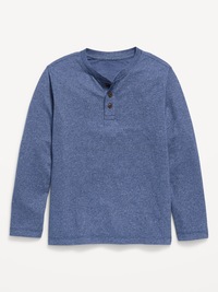 Softest Long-Sleeve Henley T-Shirt for Boys