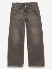 Low-Rise Baggy Wide-Leg Jeans for Girls