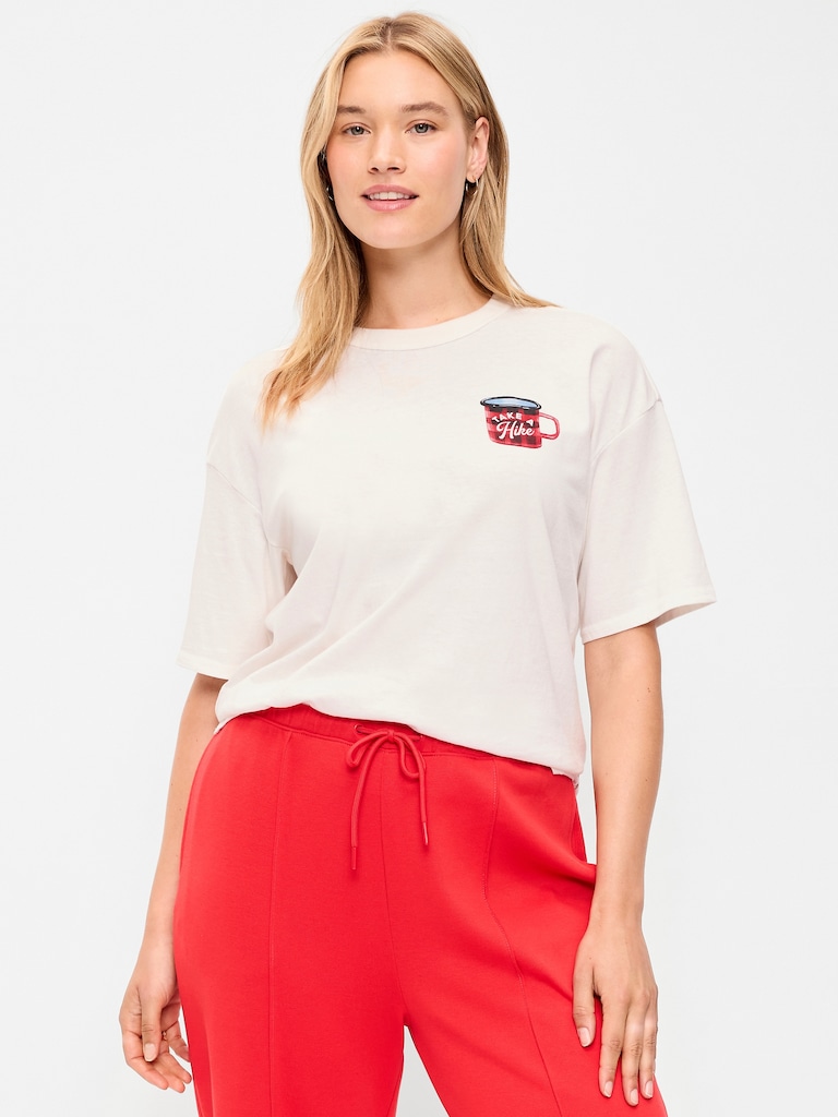 Crew-Neck Graphic T-Shirt