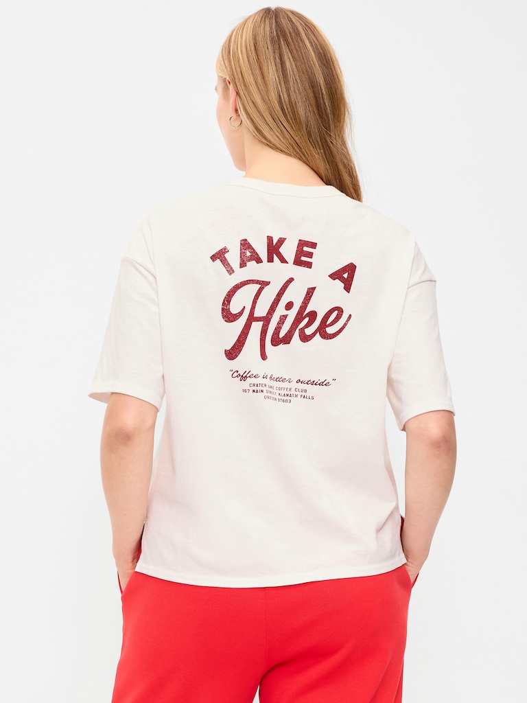 Crew-Neck Graphic T-Shirt