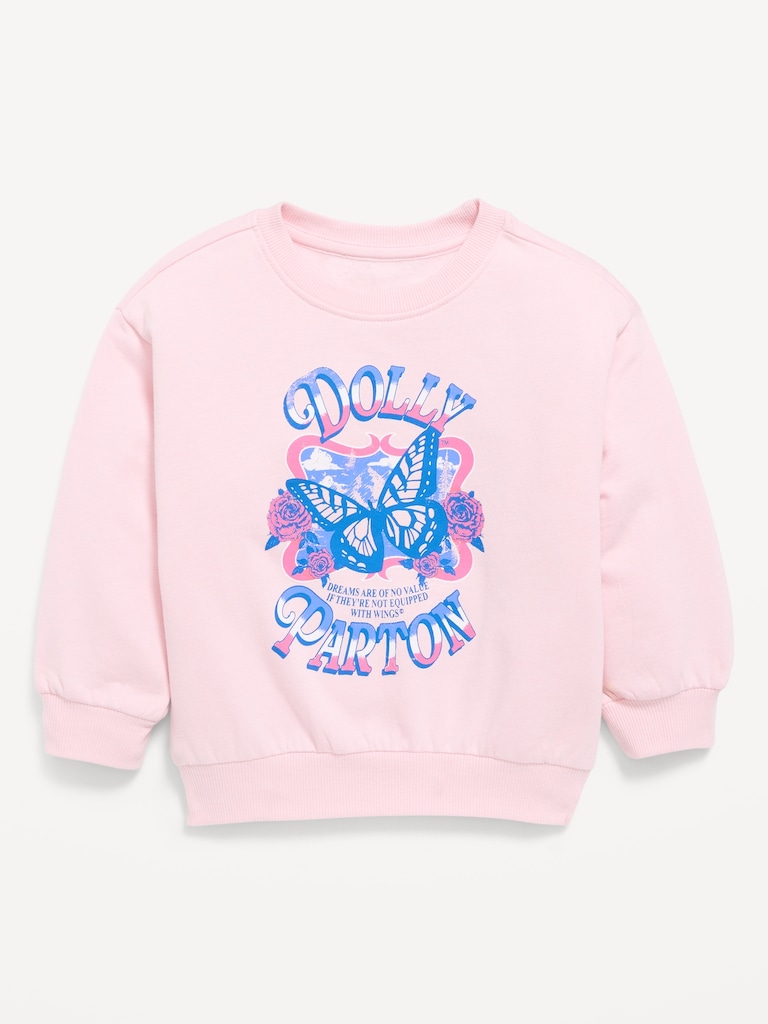 Dolly Parton™ Graphic Sweatshirt for Toddler Girls