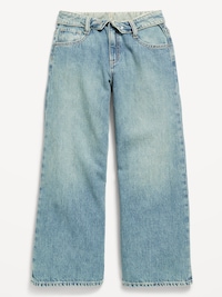 Super Baggy Wide-Leg Jeans for Girls