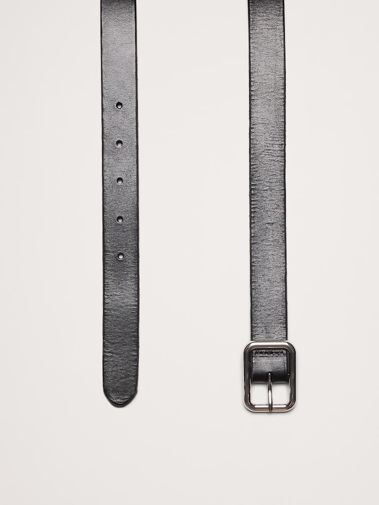 Classic Rectangle-Buckle Belt