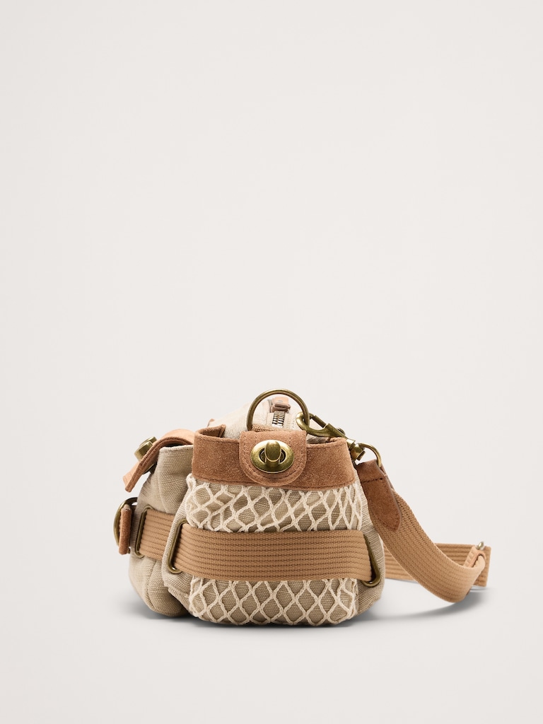 Canvas Explorer Crossbody Bag