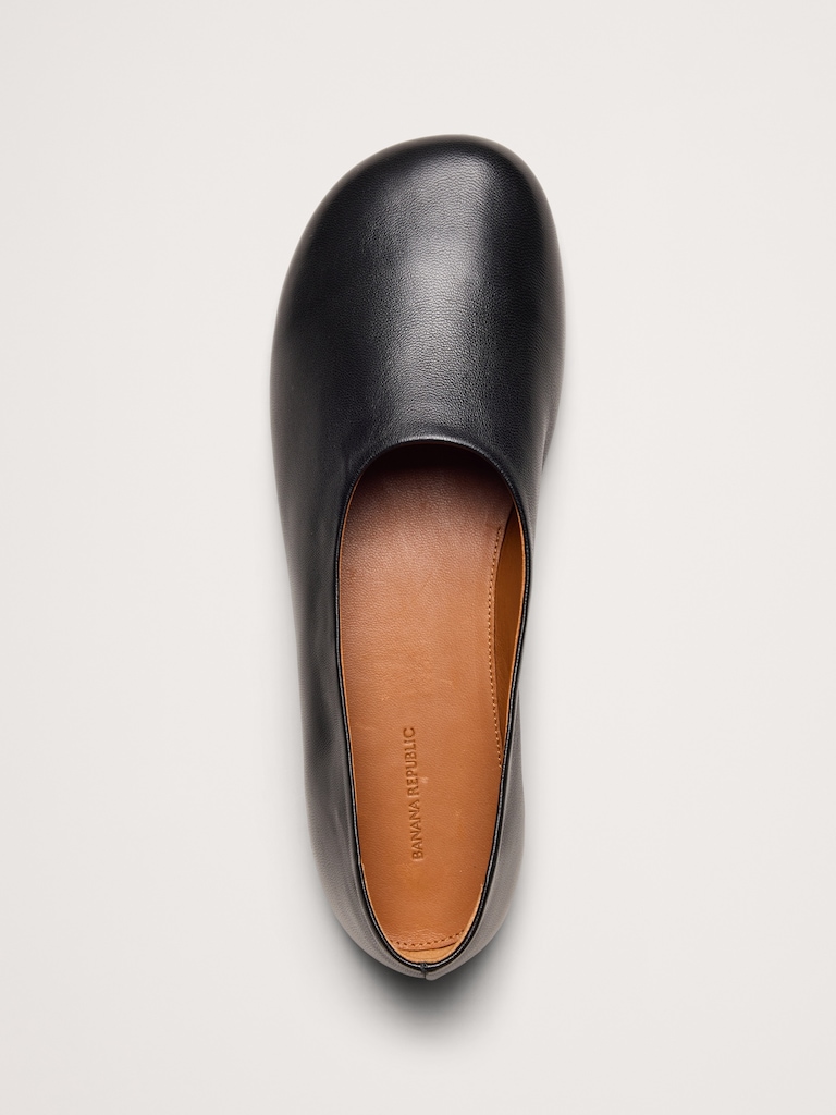 Italian Leather Ballet Flat