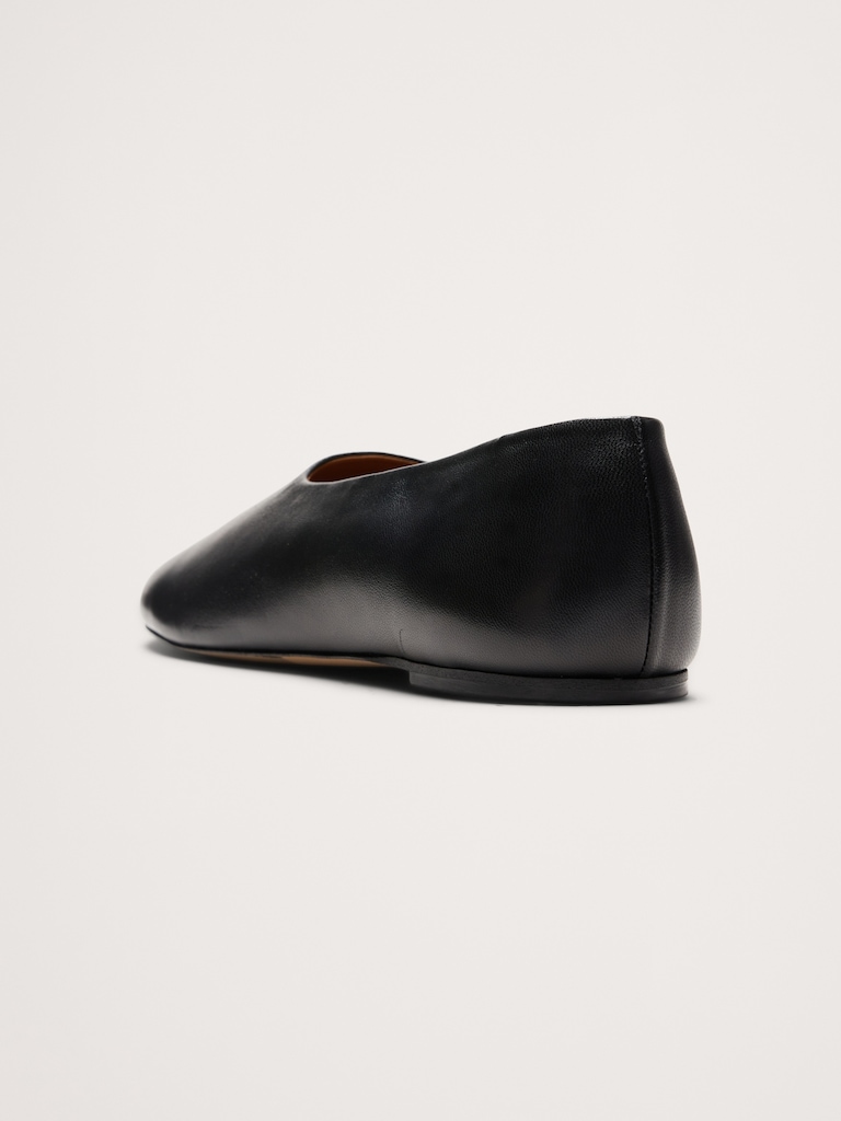 Italian Leather Ballet Flat