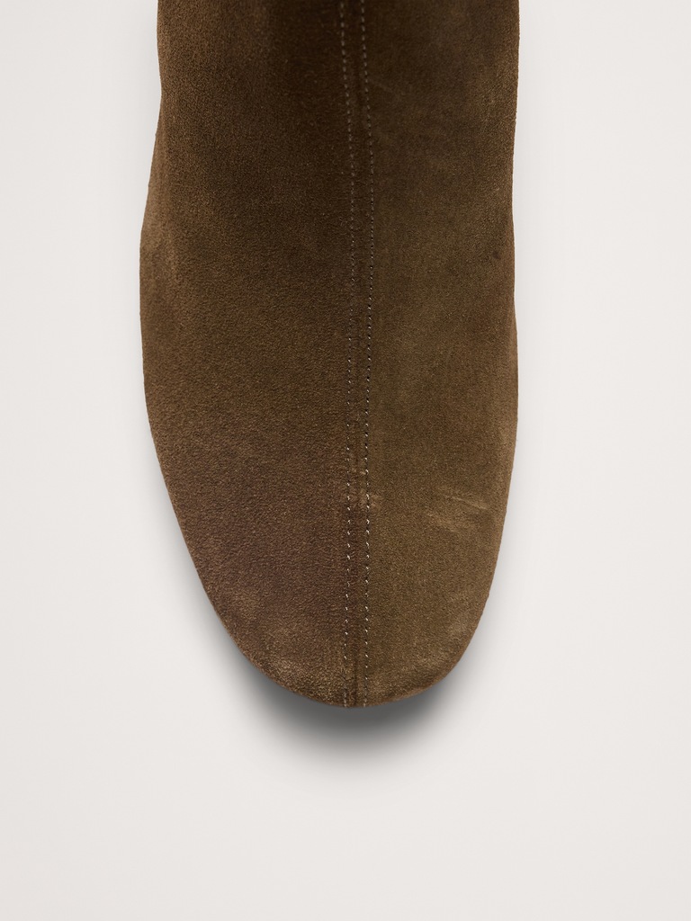 Italian Block-Heel Bootie