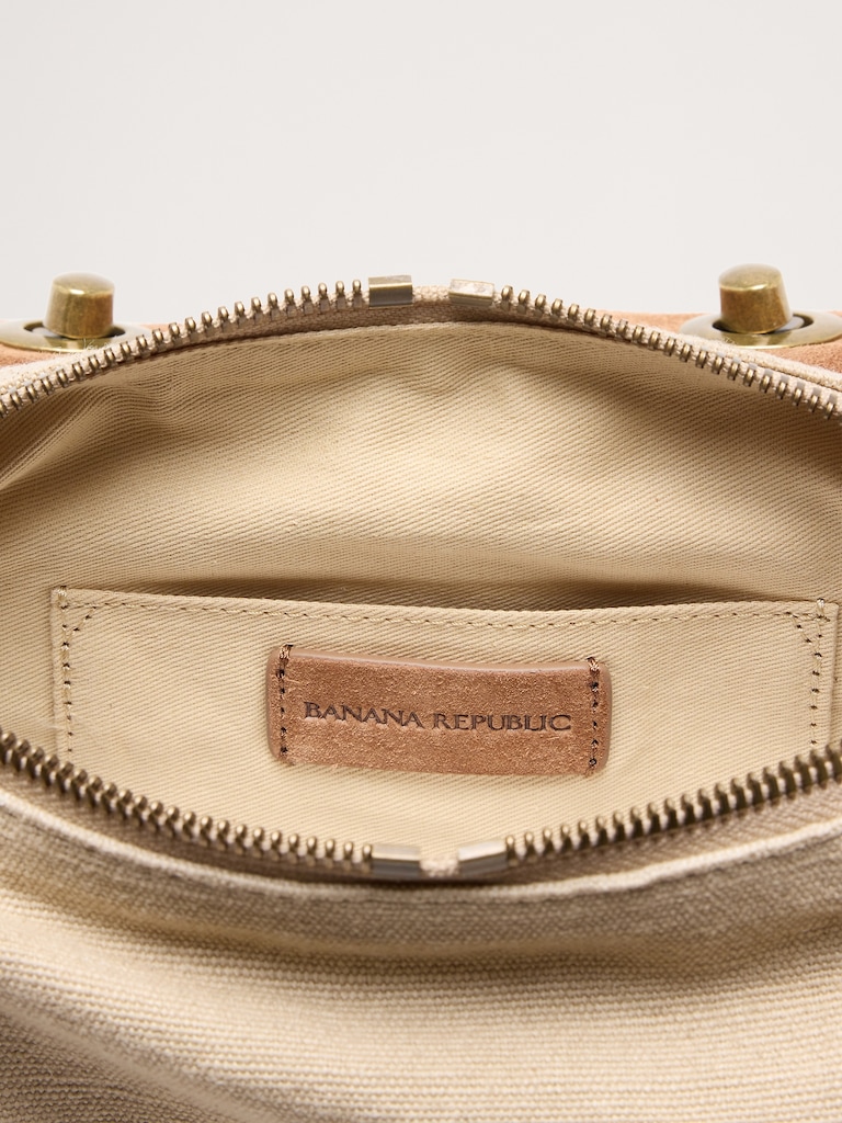 Canvas Explorer Crossbody Bag