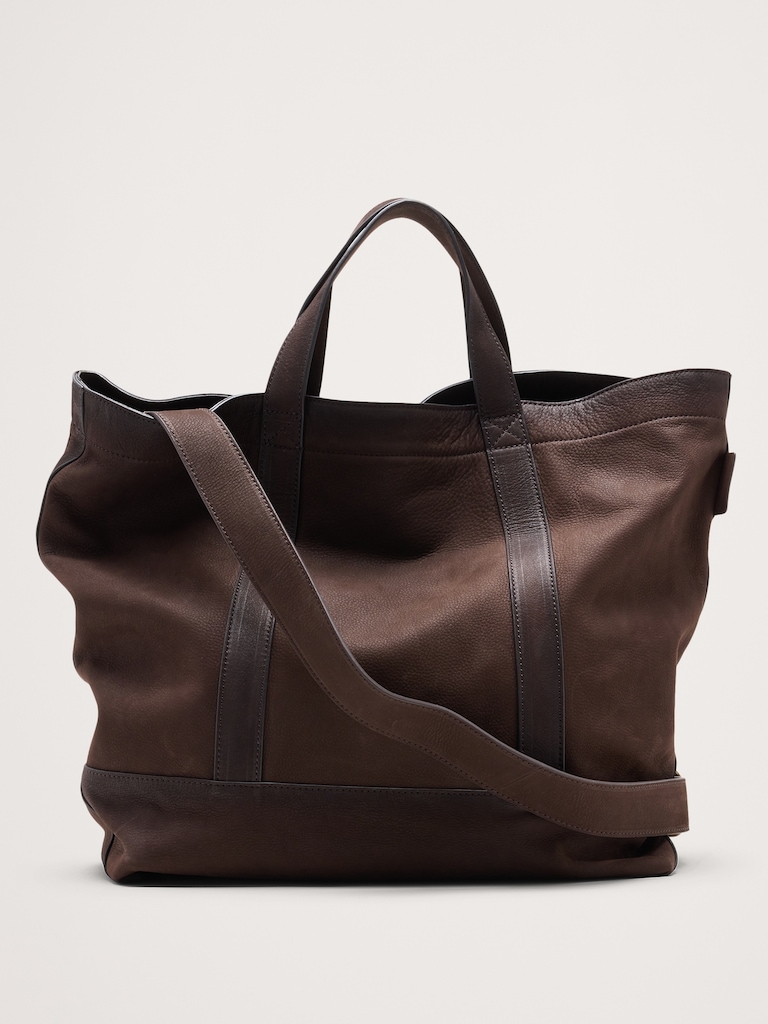 Nubuck Leather Tote