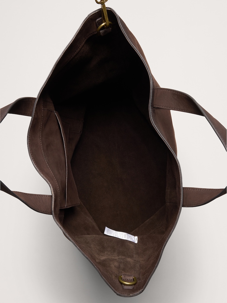 Nubuck Leather Tote
