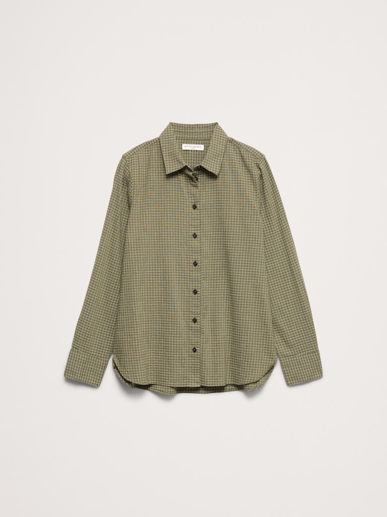 The Everyday Shirt In Seersucker