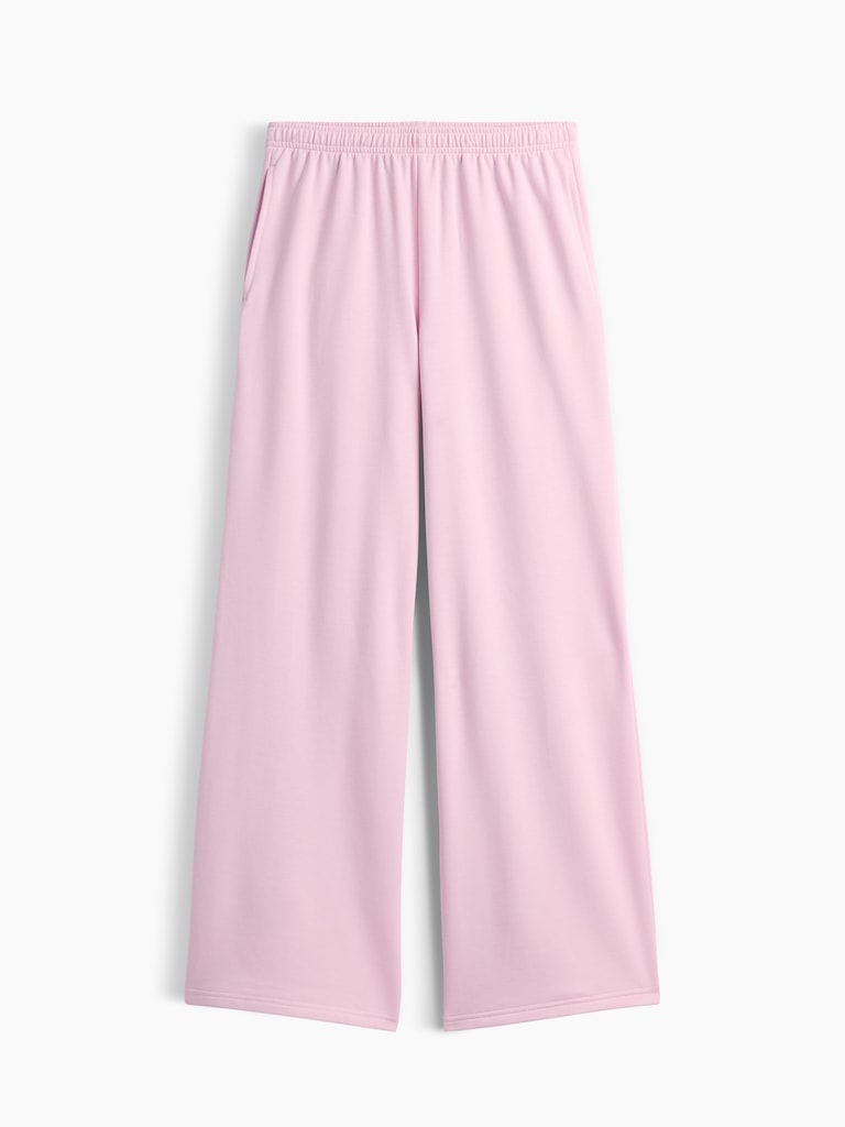 CloudLight Relaxed Wide-Leg Sweatpants