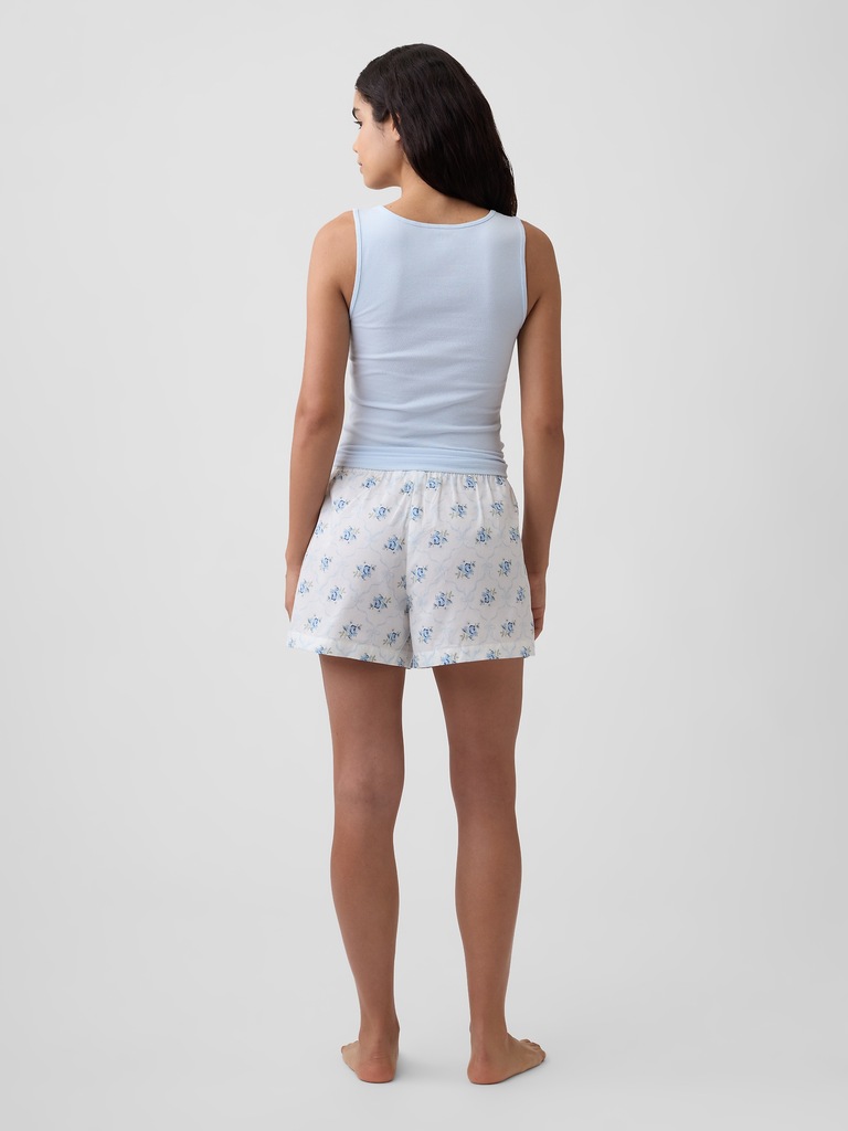 Poplin PJ Shorts