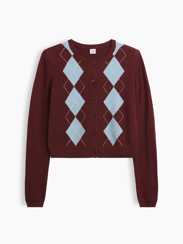 CashSoft Crewneck Cardigan