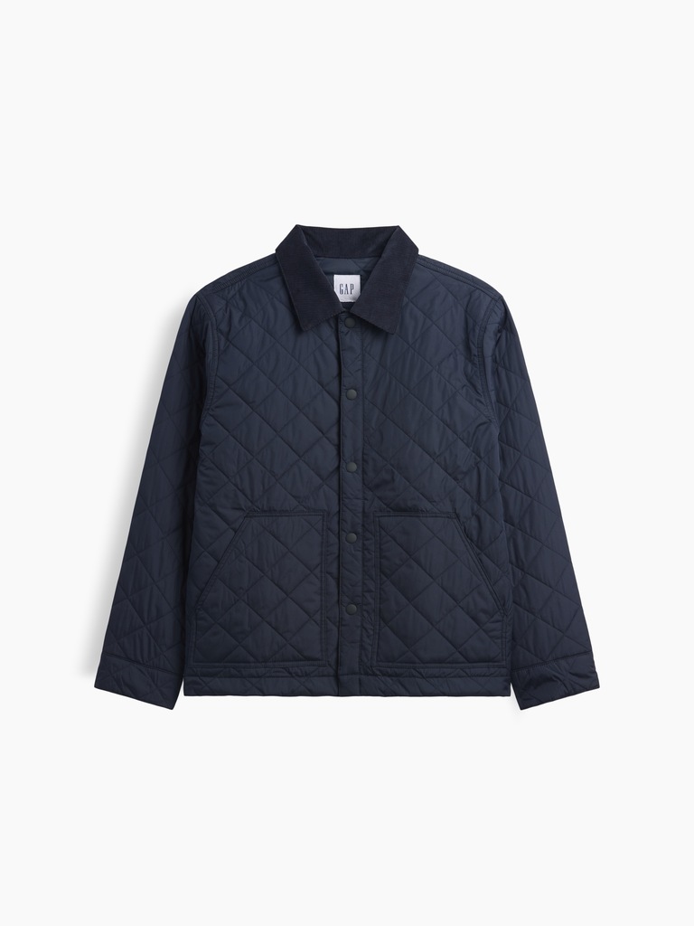 Relaxed Quilted Workwear Jacket