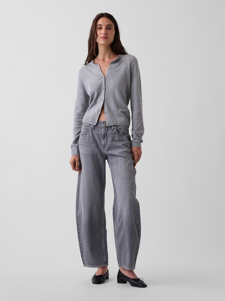 CashSoft Crop Cardigan