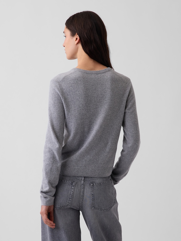CashSoft Crop Cardigan