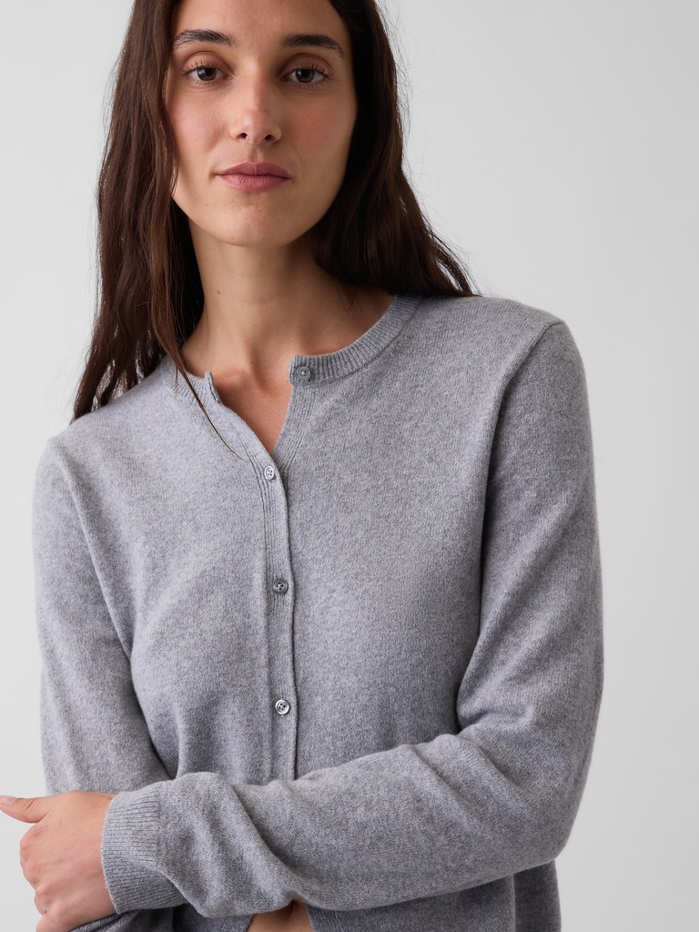 CashSoft Crop Cardigan