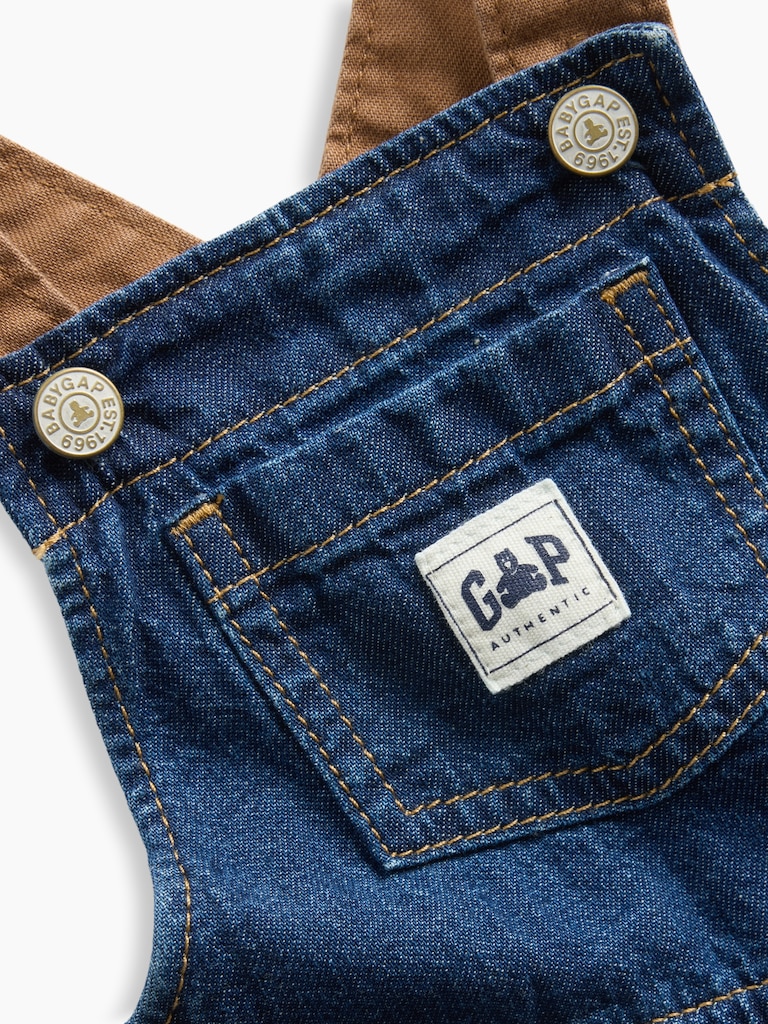 Baby Denim Workwear Overalls