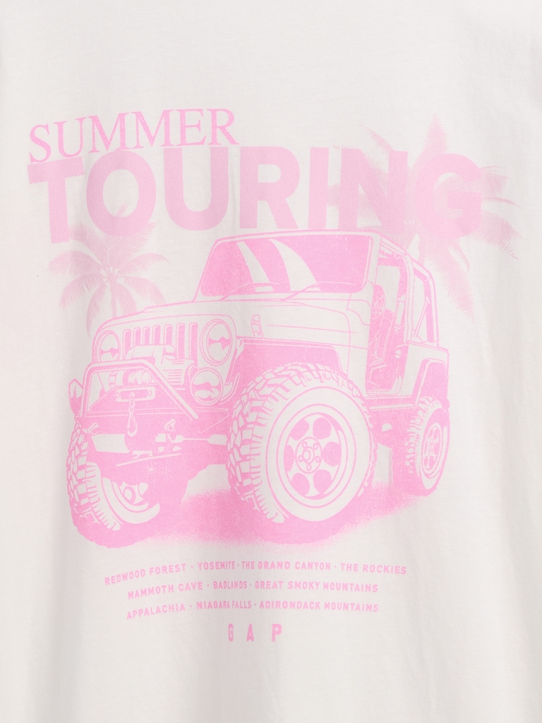 Kids Jeep Oversized T-Shirt