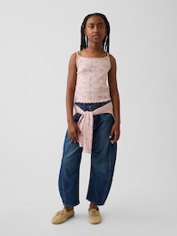 Kids Pointelle Rib Cami