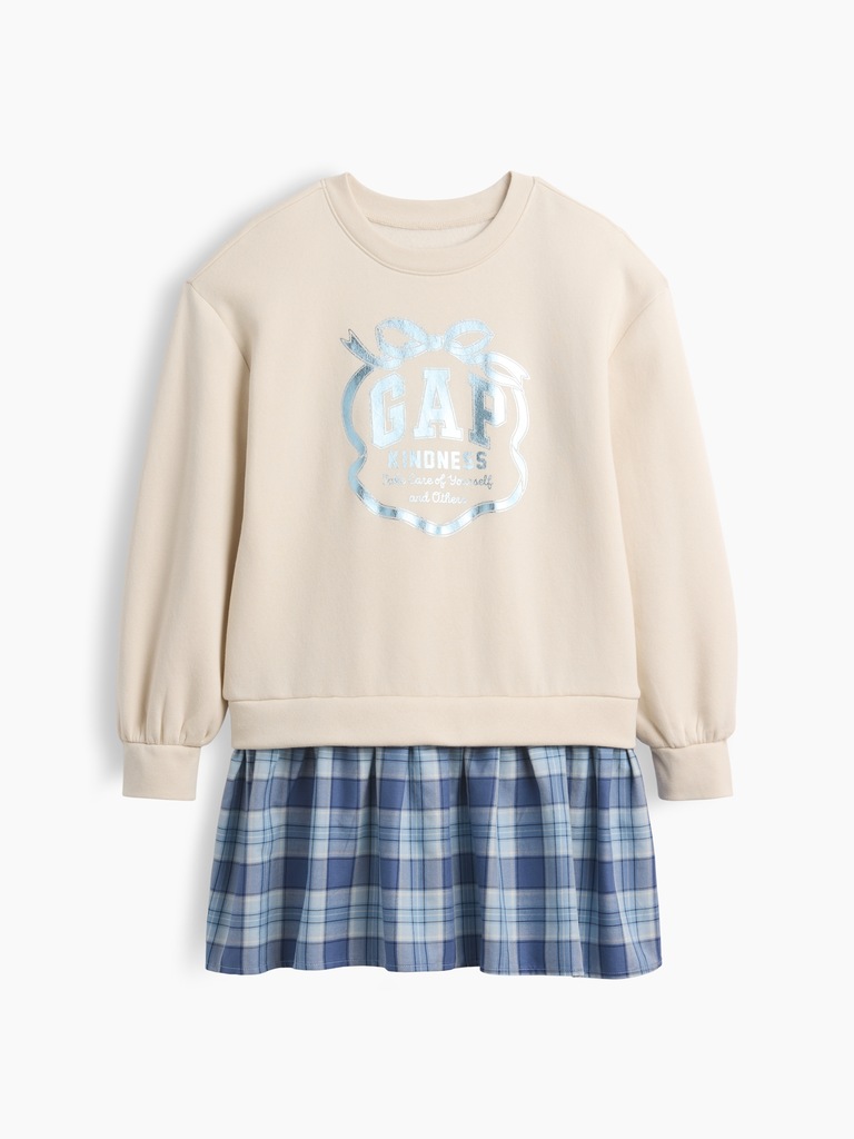 Kids Oversized Sweatshirt Dress