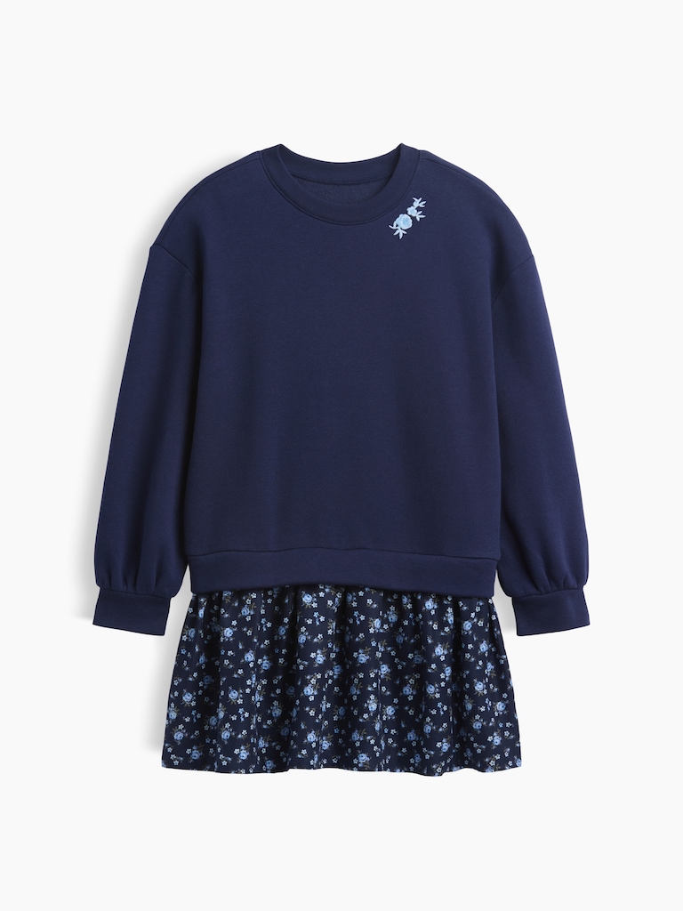 Kids Oversized Sweatshirt Dress