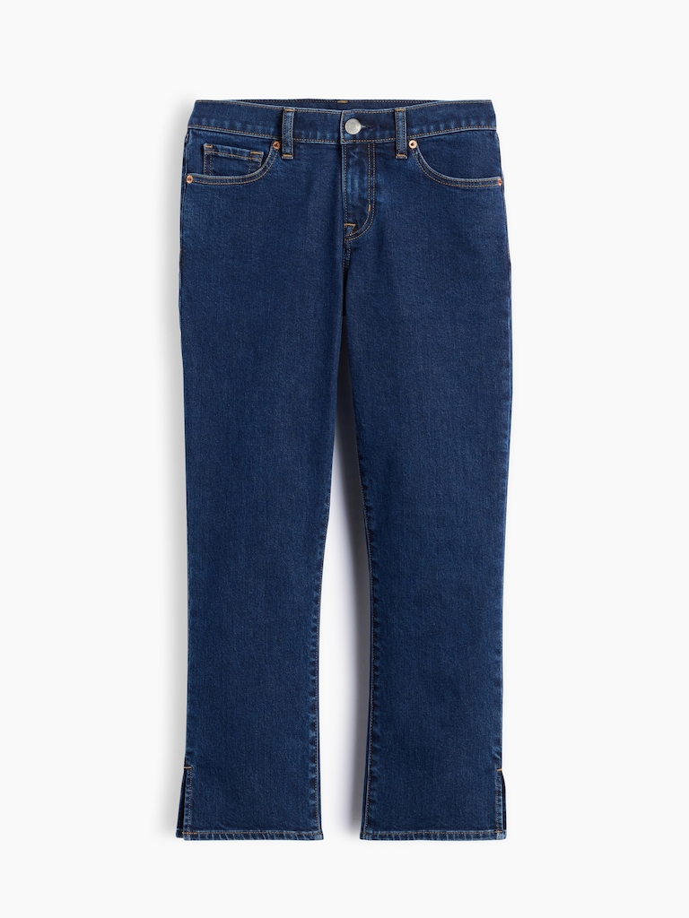Low Rise Capri Jeans