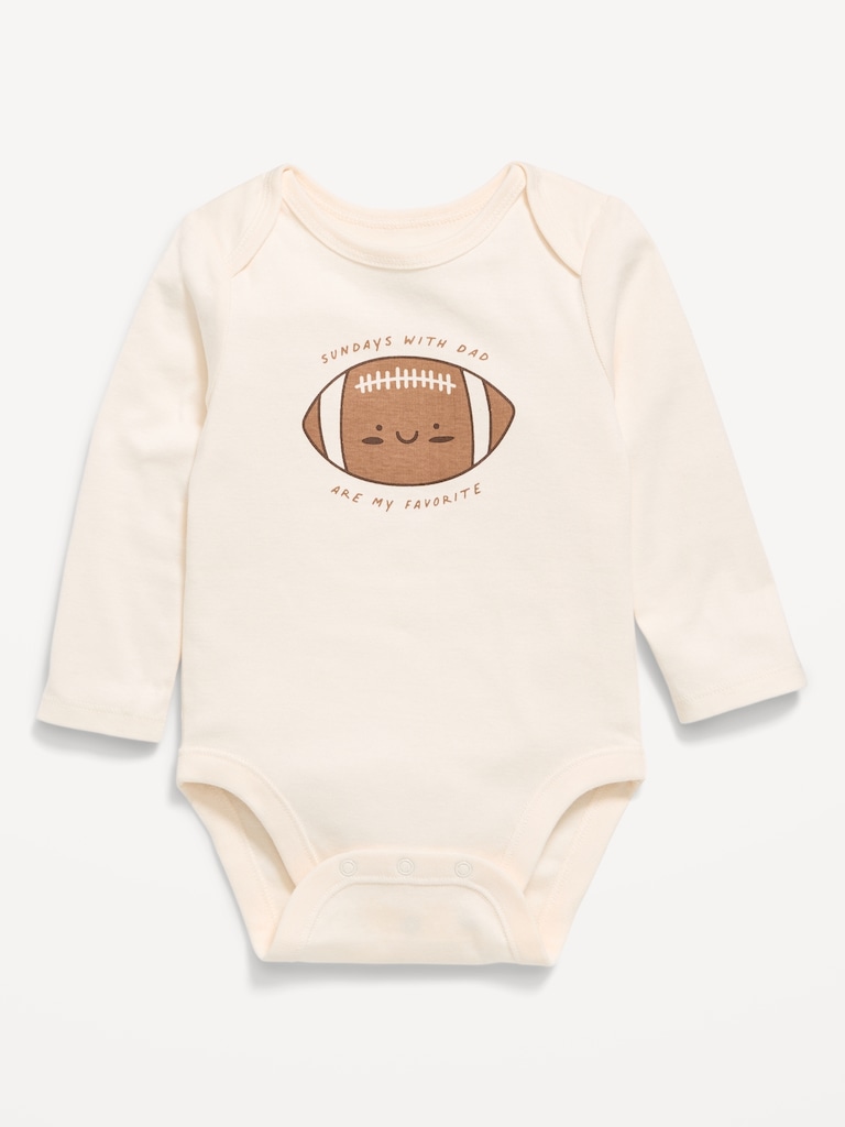 Long-Sleeve Graphic Bodysuit for Baby