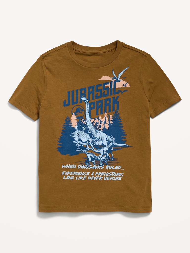 Jurassic Park™ Gender-Neutral Graphic T-Shirt for Kids